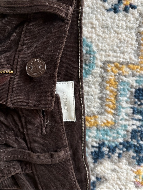 MOTHER Pants - Mother brown corduroy DISCONTINUED “the Hustler ankle” pants